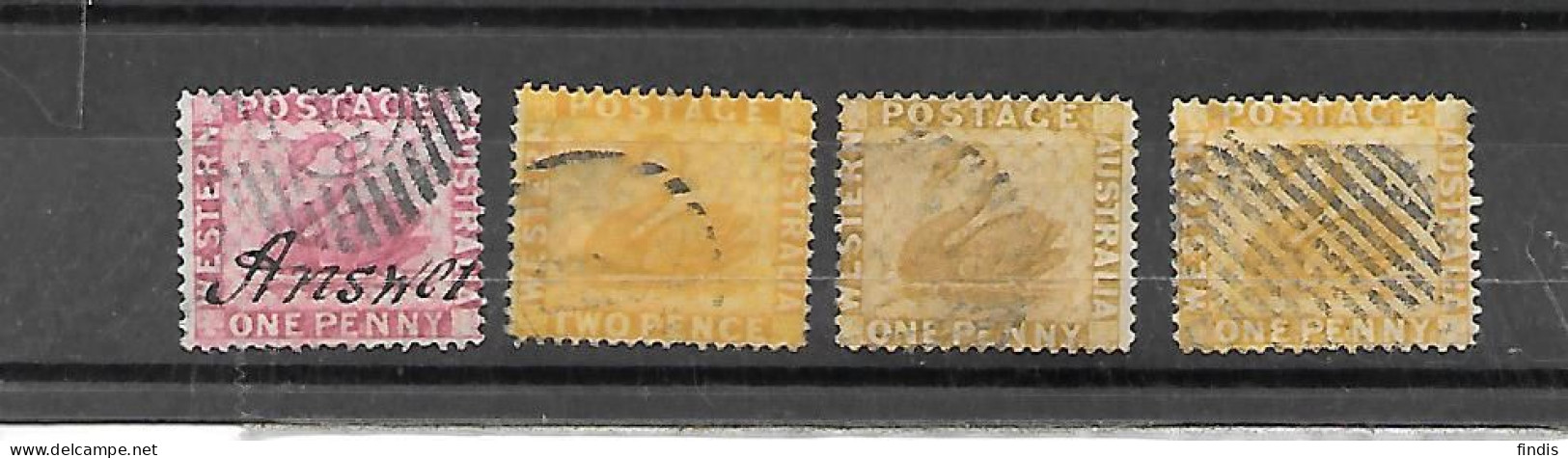 N2 WESTERN AUSTRALIA Petit Lot Obli - Used Stamps