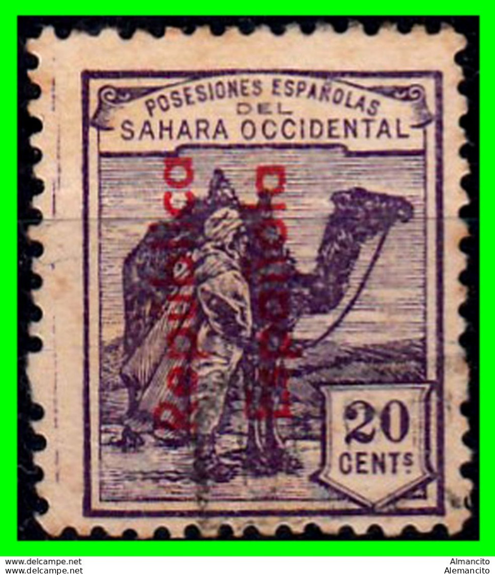 ESPAÑA COLONIAS ESPAÑOLAS (SAHARA OCCIDENTAL – AFRICA ) 20 CENTIMOS AÑO 1930 RESELLADO REPUBLICA ESPAÑOLA - NUEVO - - Sahara Español