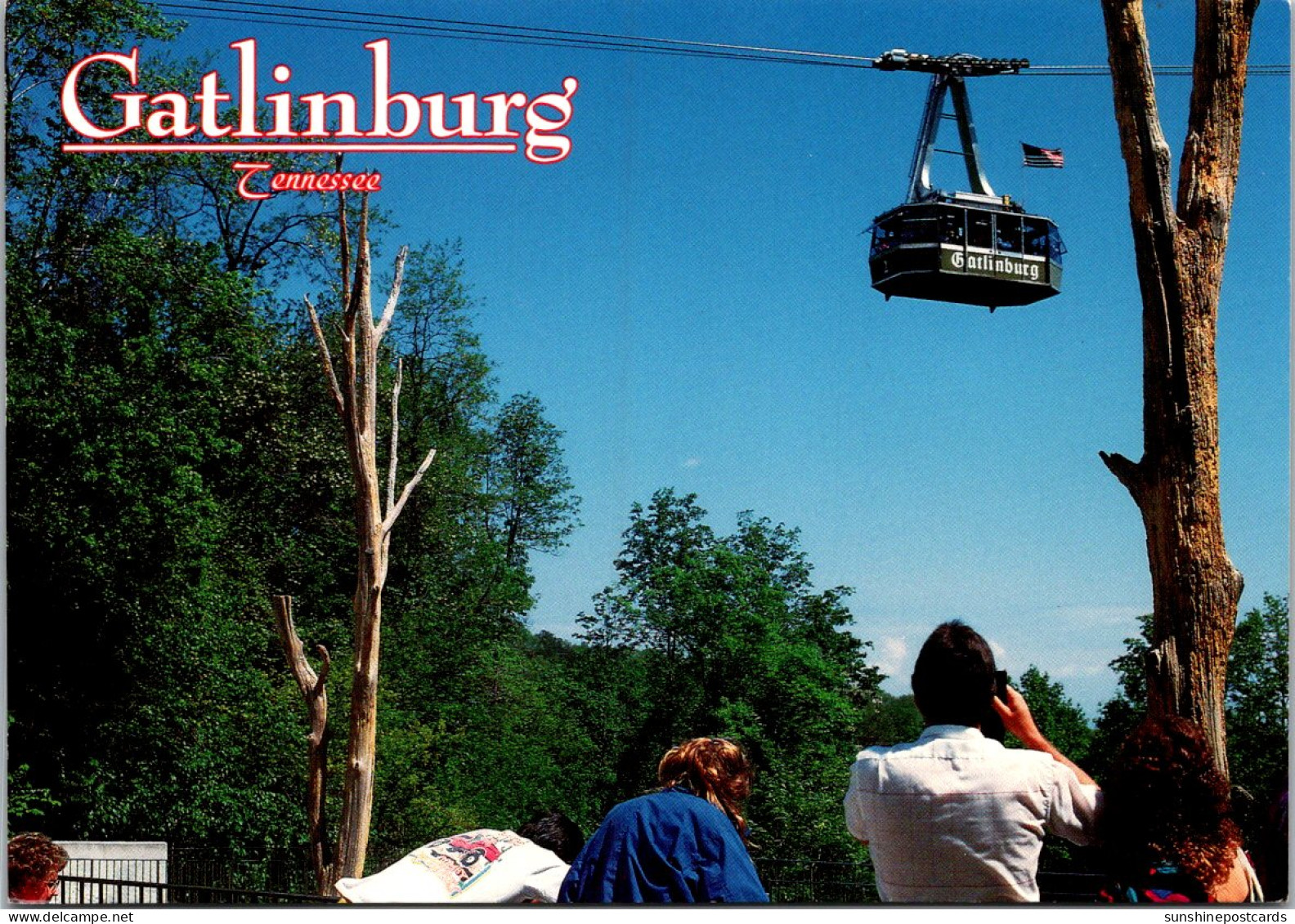 Tennessee Gatlinburg Skyride Aerial Tramway - Smokey Mountains