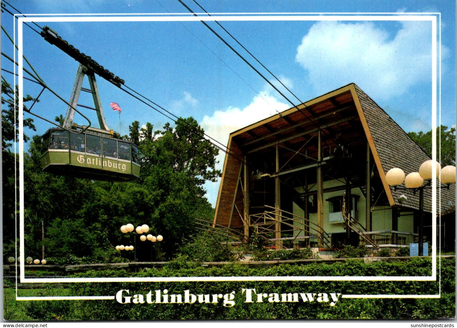 Tennessee Gatlinburg Skyride Aerial Tramway - Smokey Mountains