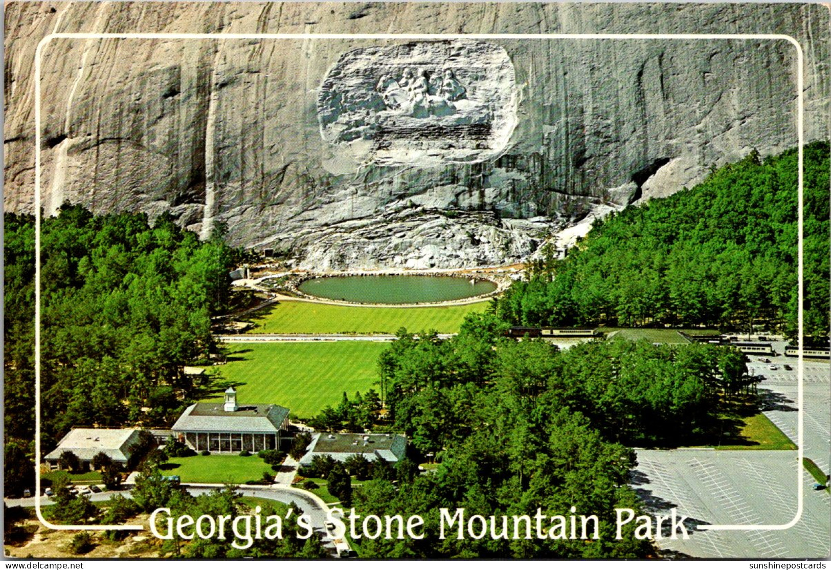 Georgia Stone Mountain Park Confederate Monument - Atlanta