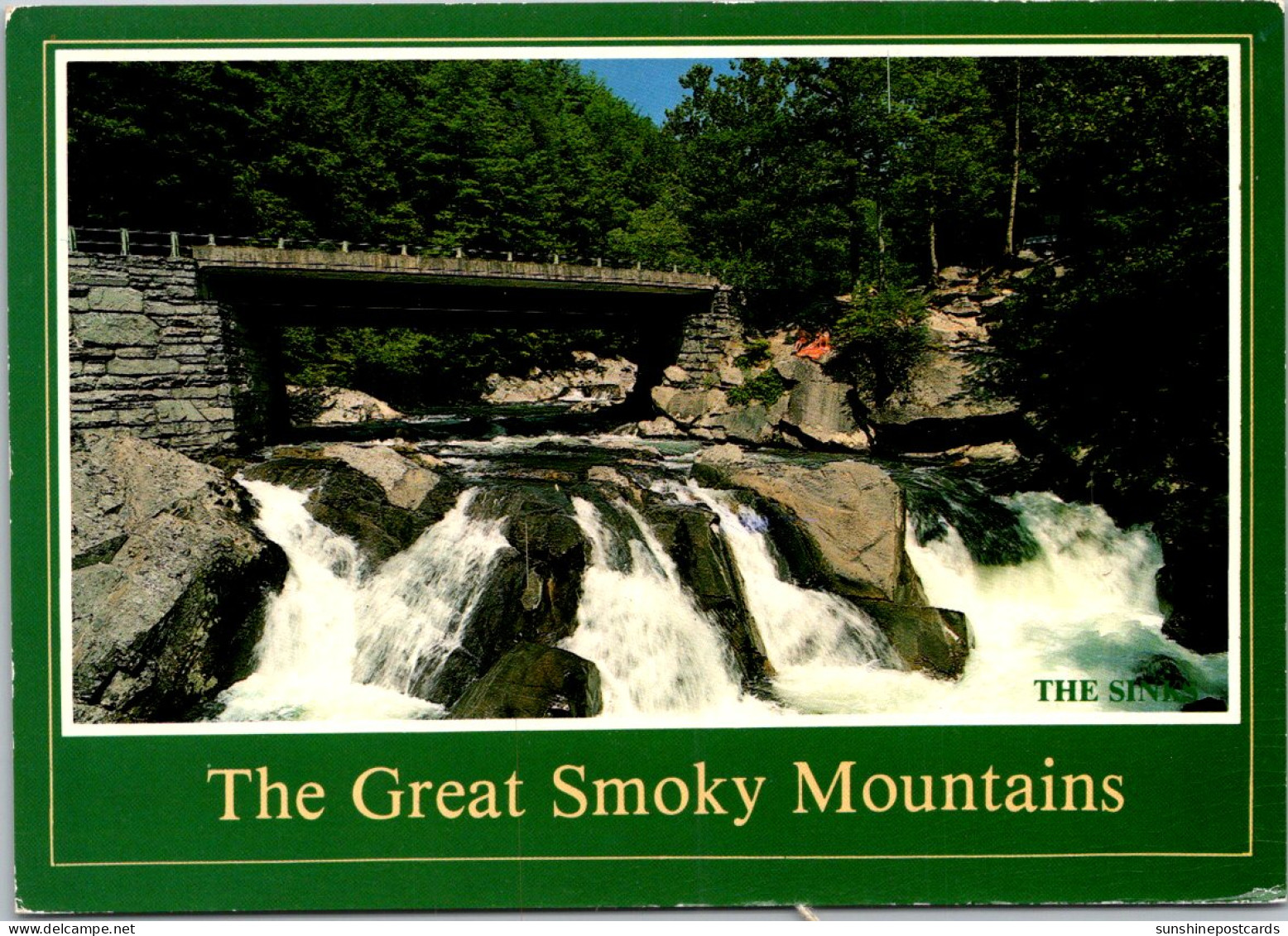 Great Smoky Mountains National Park The "Sinks" On Little River Road - USA Nationalparks
