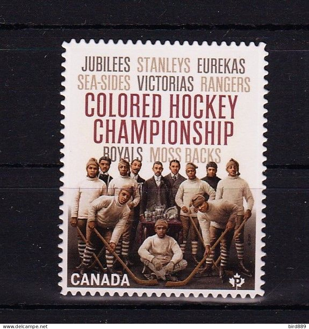 2020 Canada Black History Month Hockey Single Stamp From Booklet MNH - Single Stamps