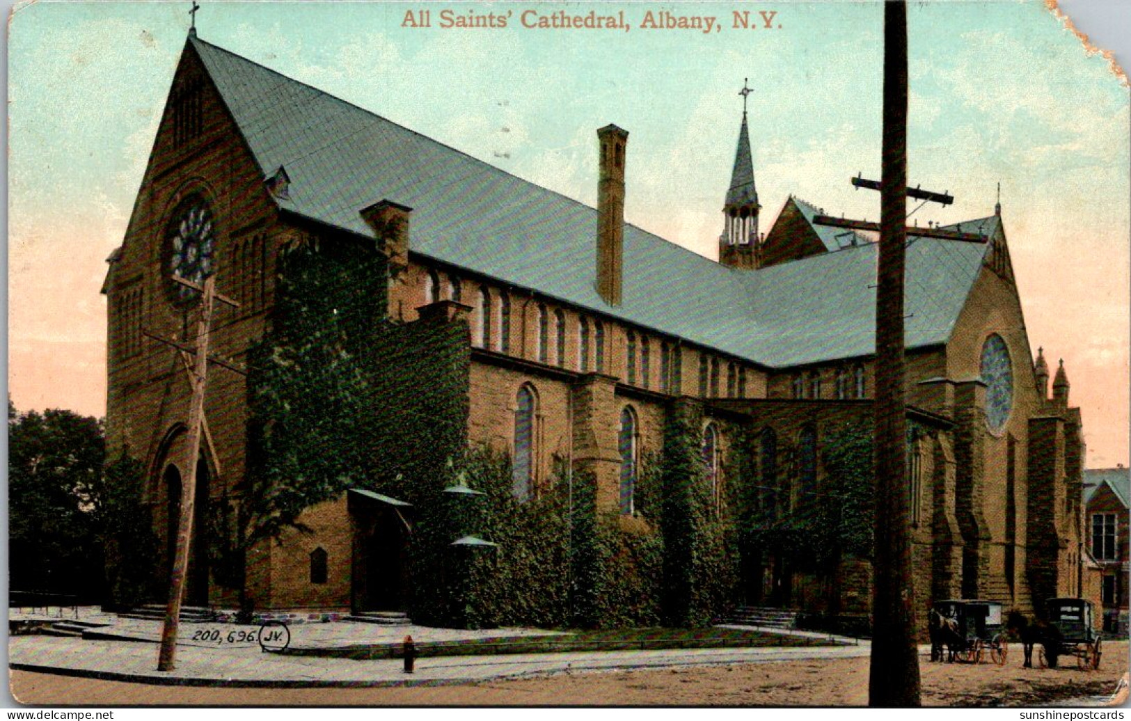 New York Albany All Saint's Church - Albany