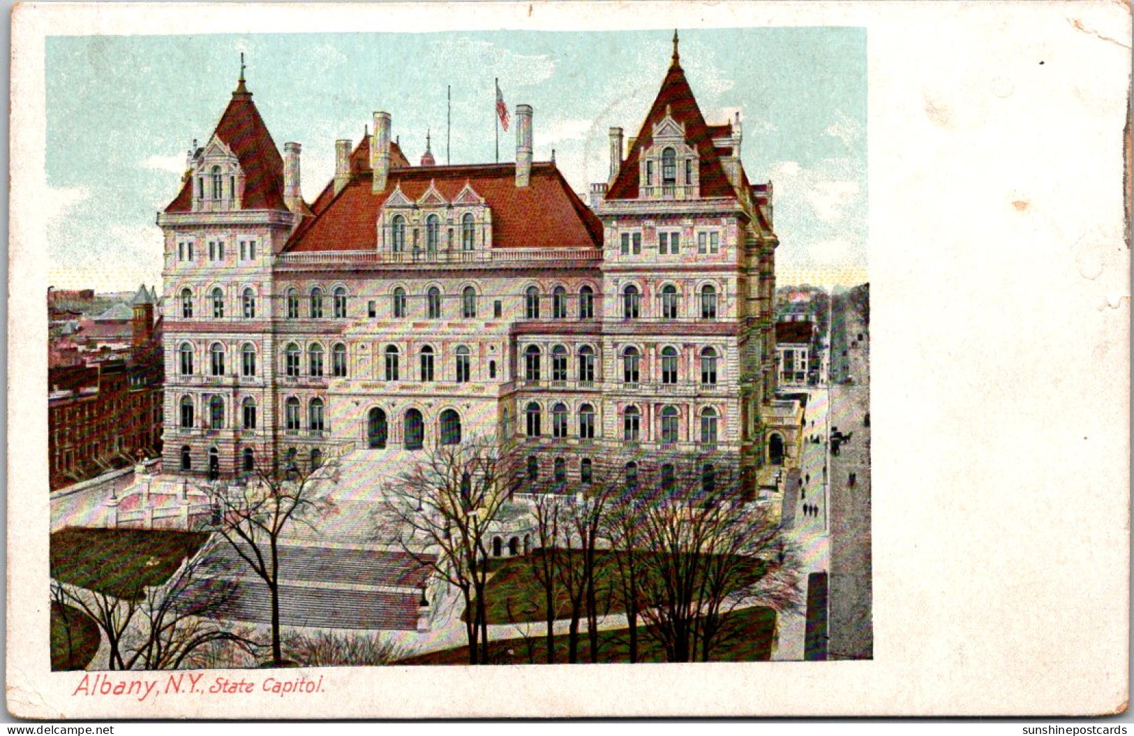 New York Albany State Capitol Building 1905 - Albany