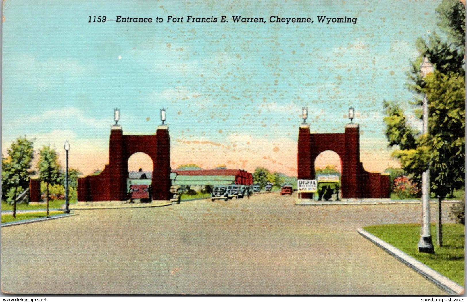 Wyoming Cheyenne Fort Francis E Warren Entrance - Cheyenne