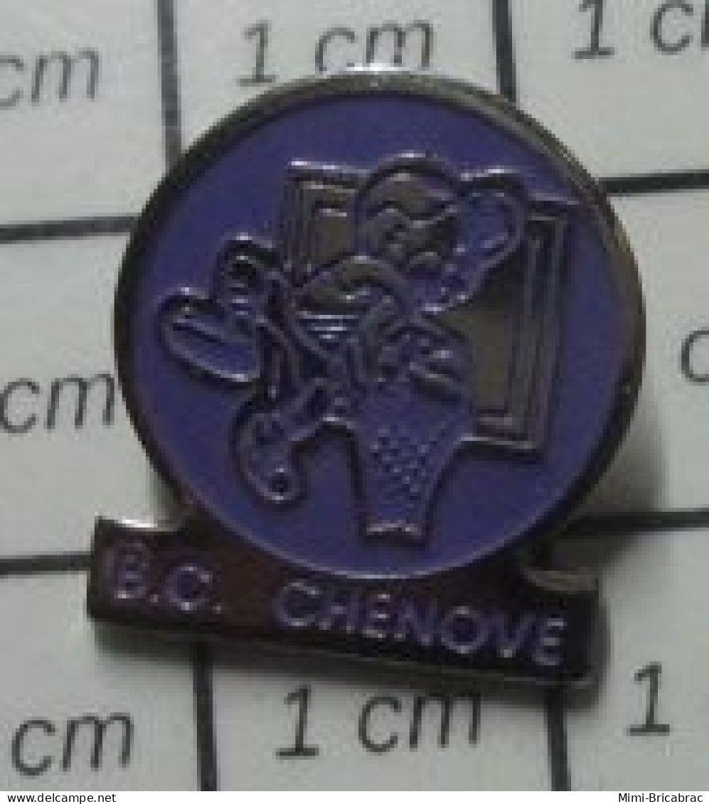 310B  Pin's Pins / Beau Et Rare / SPORTS / BASKET CLUB CHENOVE - Pallamano