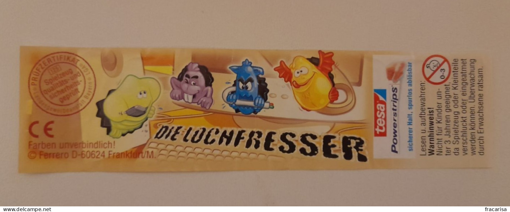 KINDER SURPRISE 2003 Deutch :           BPZ : 705878 - Instrucciones