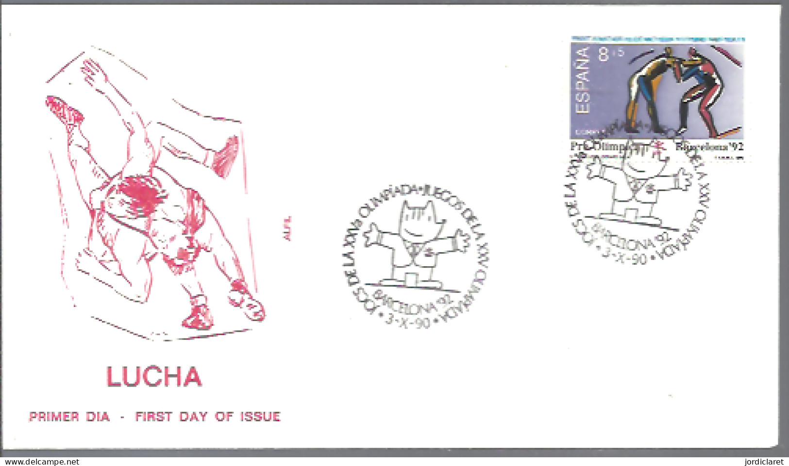 POSTMARKET ESPAÑA 1992  OLIMPIC - Sin Clasificación