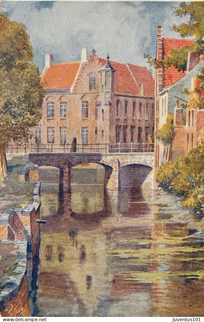 CPA Diksmuide-Brug Op Den User-Aquarel      L2165 - Diksmuide