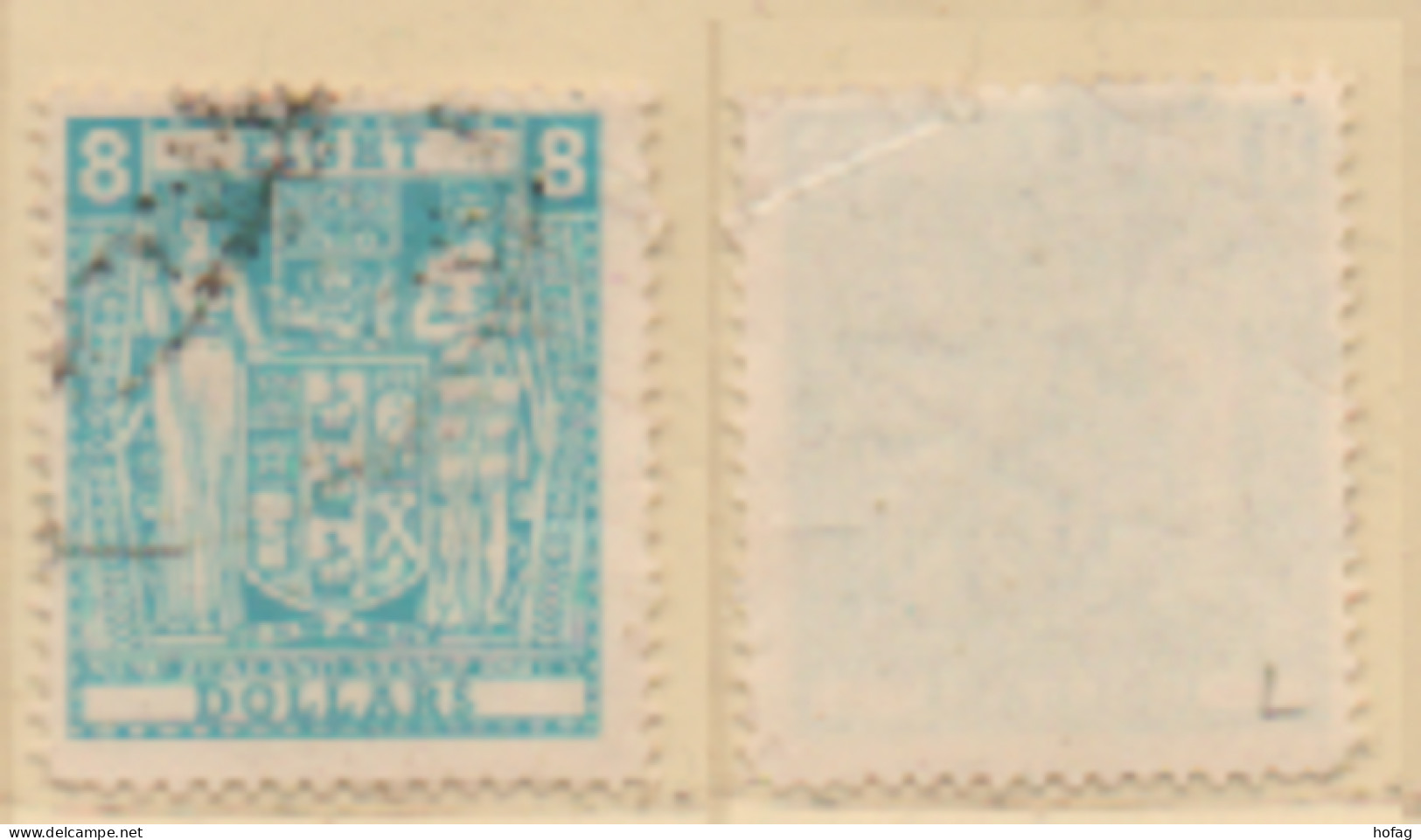 Neuseeland 1946 MiNr.: St84C Stempelmarke Gestempelt New Zealand Stamp Duty Used Yt: FP72 Sg: F221 - Fiscali-postali