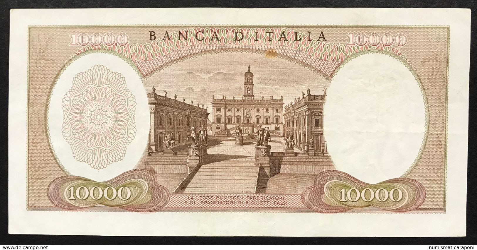 10000 Lire Michelangelo 08 06 1970   LOTTO 4447 - 10000 Liras