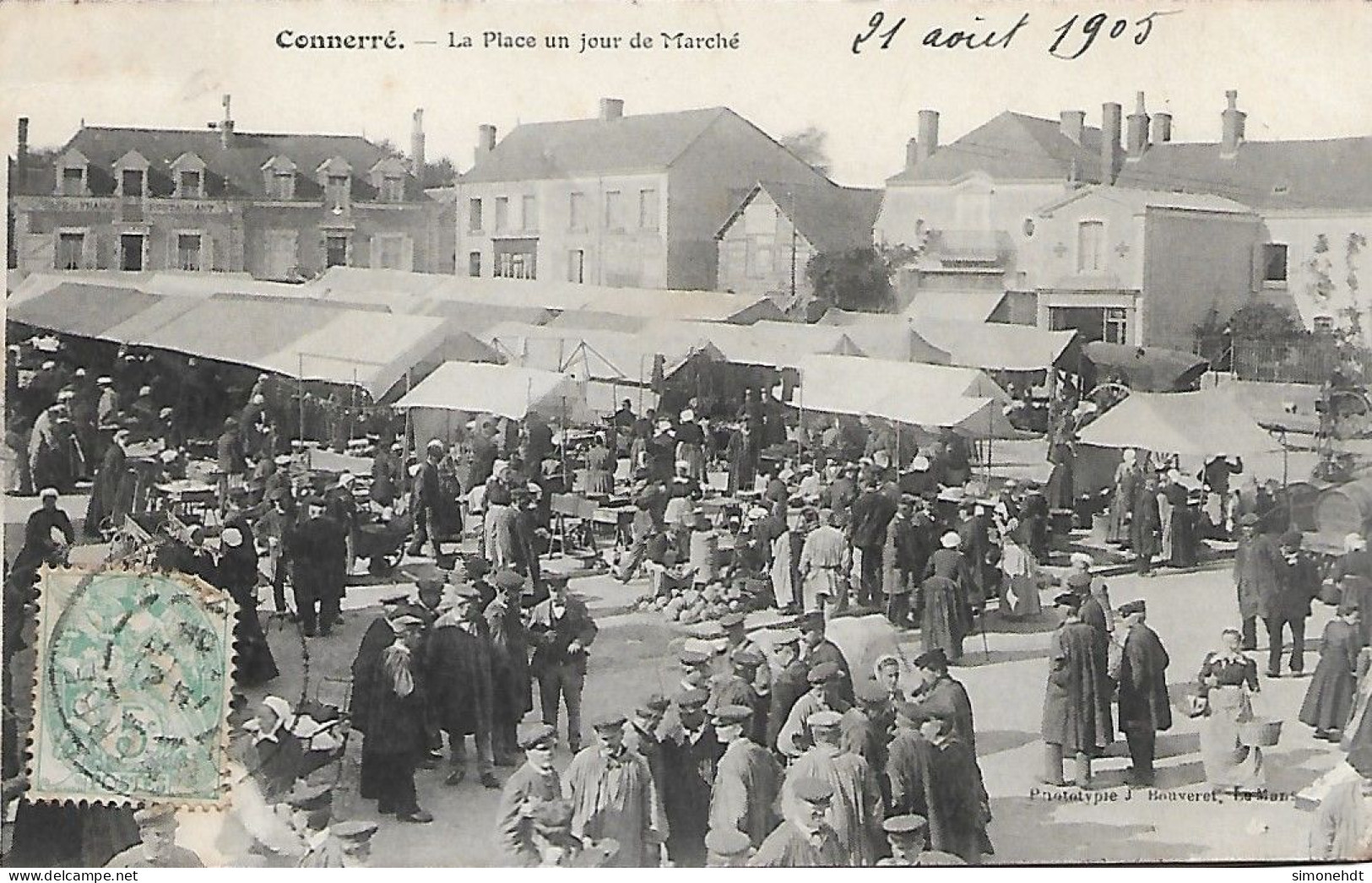 CONNERRE - Place Du Marché - Connerre