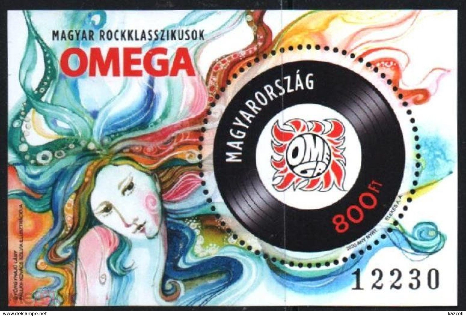 Hungary 2020.Rock And Roll Classic Album MNH - Unused Stamps