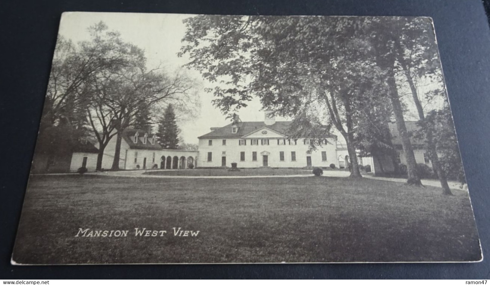 Virginia - Mansion West View - Mount Vernon Series - Leet Brothers, Pub. For Mt. V. Ladies' Associations - Autres & Non Classés