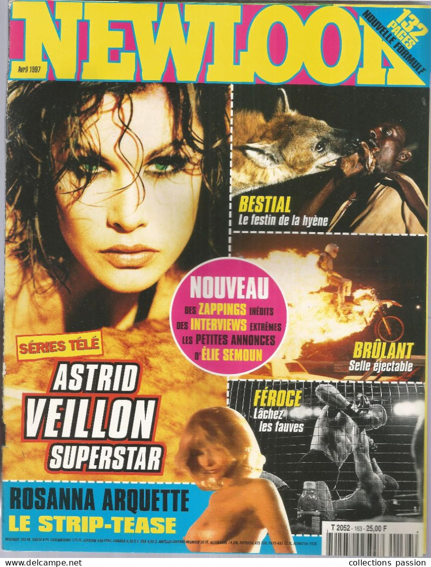 Revue De Charme,NEWLOOK, AVRIL 1997,n° 163, Frais Fr 7.50 E - Autres & Non Classés