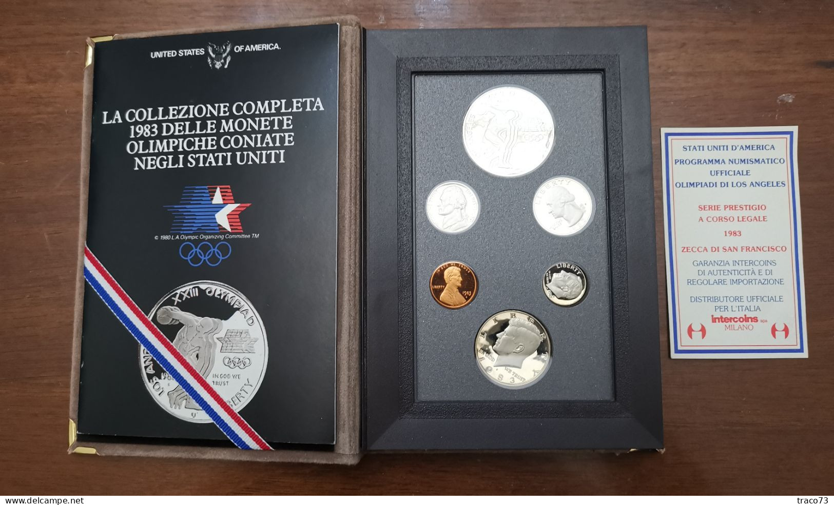 USA - Serie 1983 Olimpiadi Di Los Angeles - Colecciones
