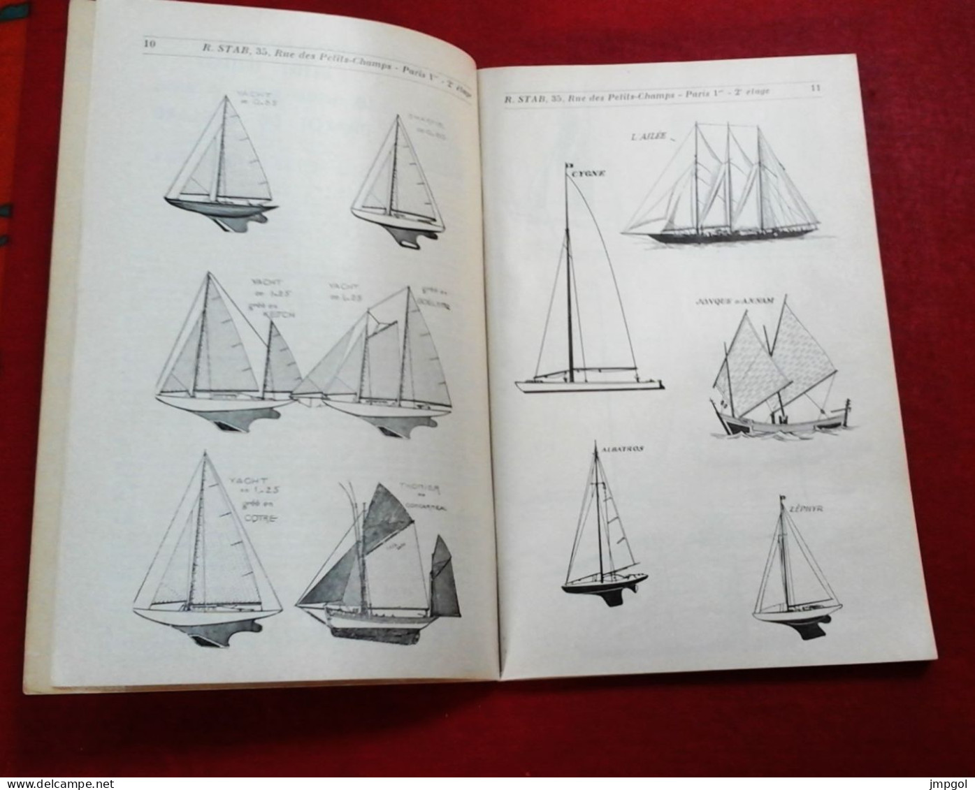 Catalogue R. STAB Modèles Réduits Bateaux Avions Autos Petite Mécanique Moteur Explosion Accessoires Années 1960 - Modelbouw