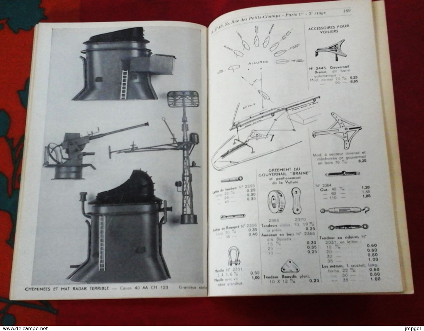 Catalogue R. STAB Modèles Réduits Bateaux Avions Autos Petite Mécanique Moteur Explosion Accessoires années 1960