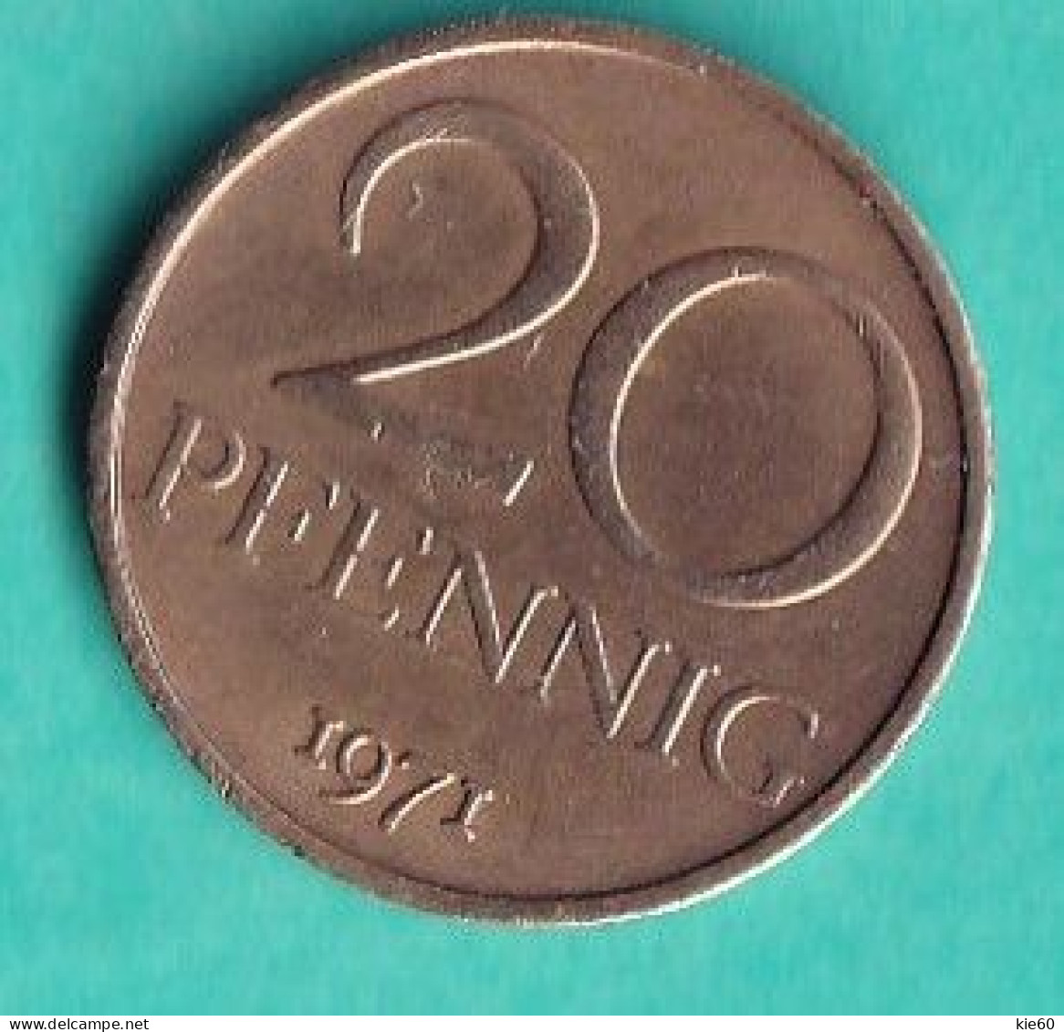 Germany  - 1971 - 20 Pfennig.. - KM11 - 20 Pfennig