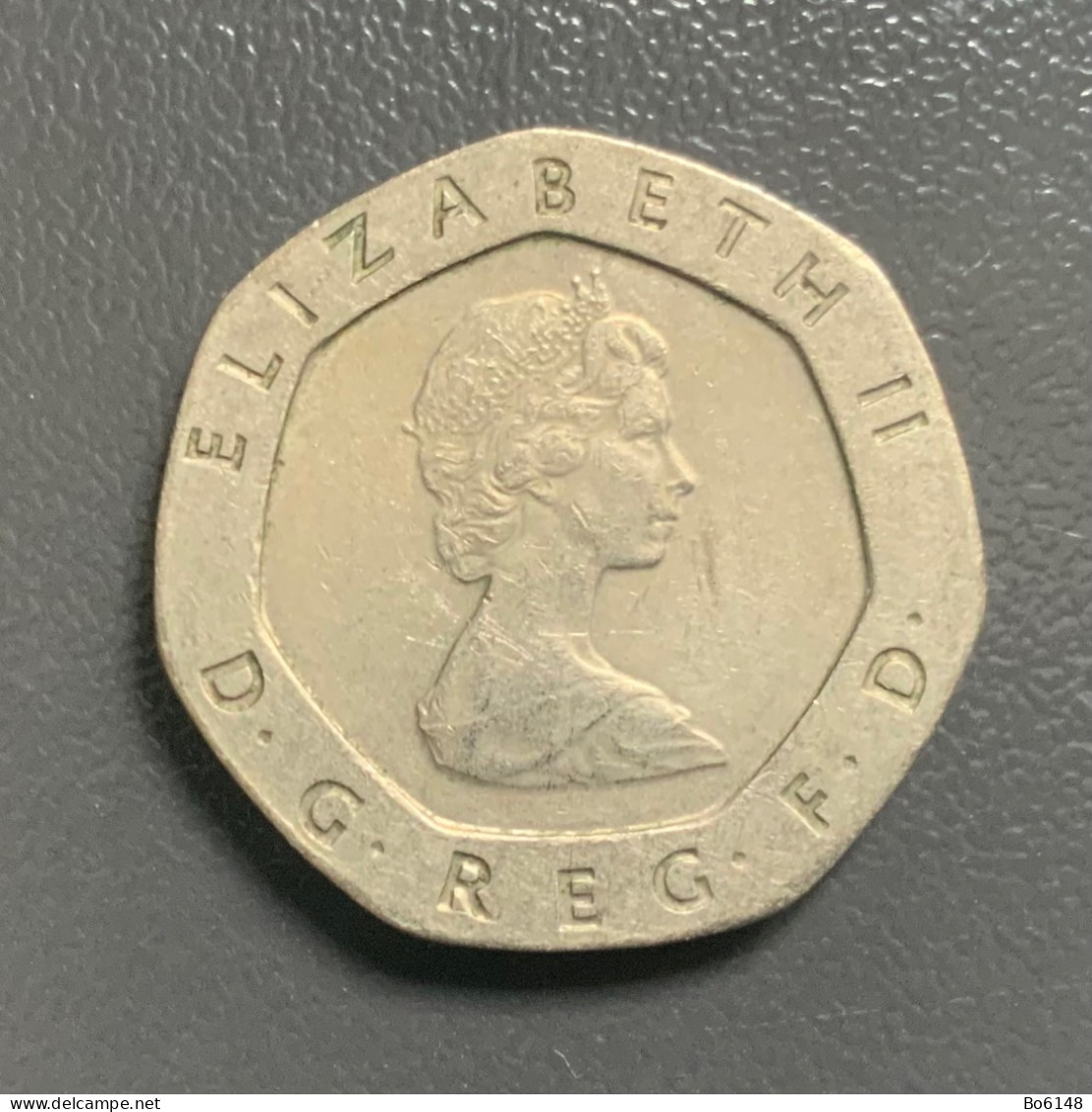 INGHILTERRA - GREAT BRITAIN - 1982 - 20 Pence Elisabetta II - 20 Pence