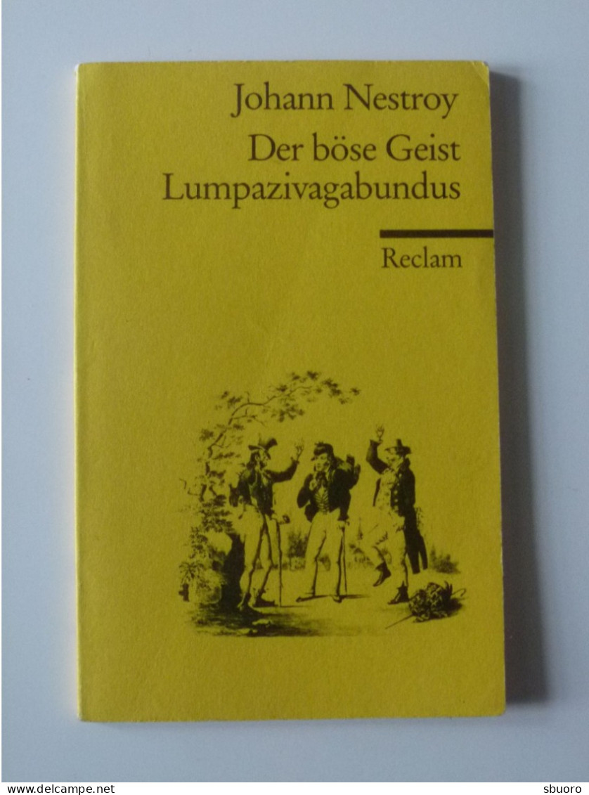 Johann Nestroy. Der Böse Geist Lumpazivagabundus. Reclam 3025. Second Hand. D'occasion - Internationale Autoren