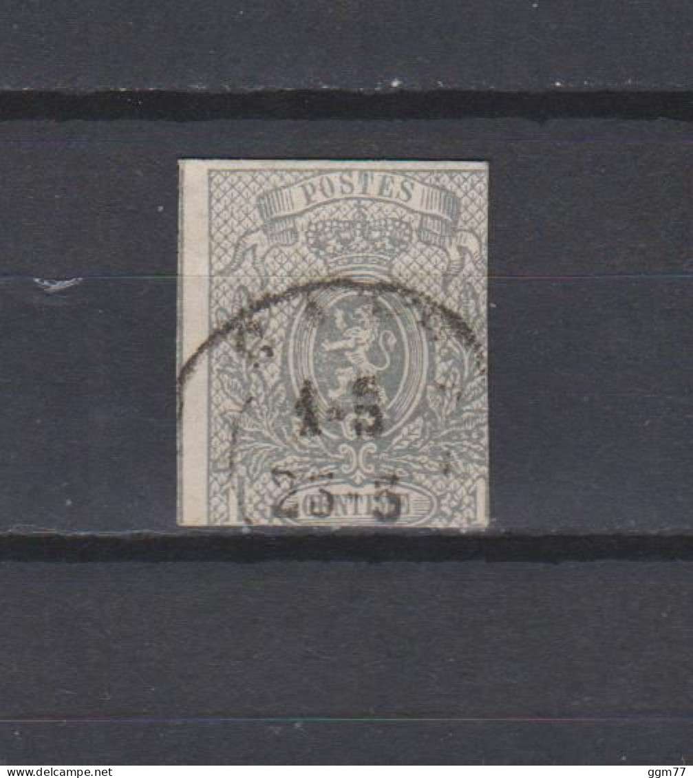 N°22 TIMBRE BELGIQUE OBLITERE DE 1866    Cote : 180 € - 1866-1867 Blasón