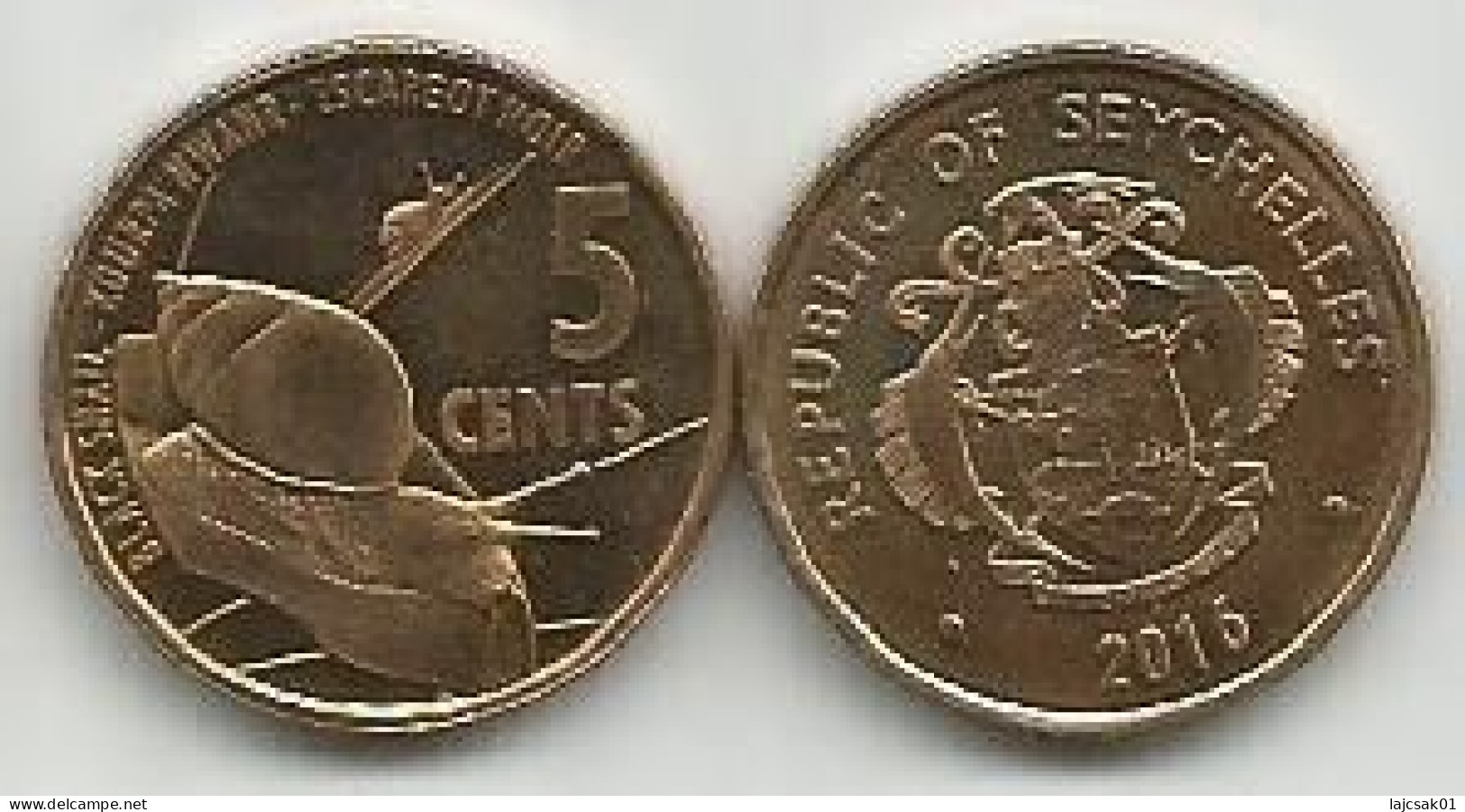 Seychelles 5 Cents 2016. - Seychellen