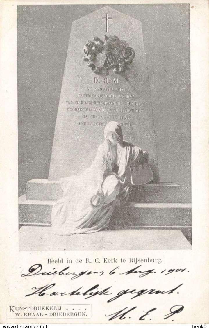 Rijsenburg Beeld In De R.C. Kerk K5409 - Driebergen – Rijsenburg