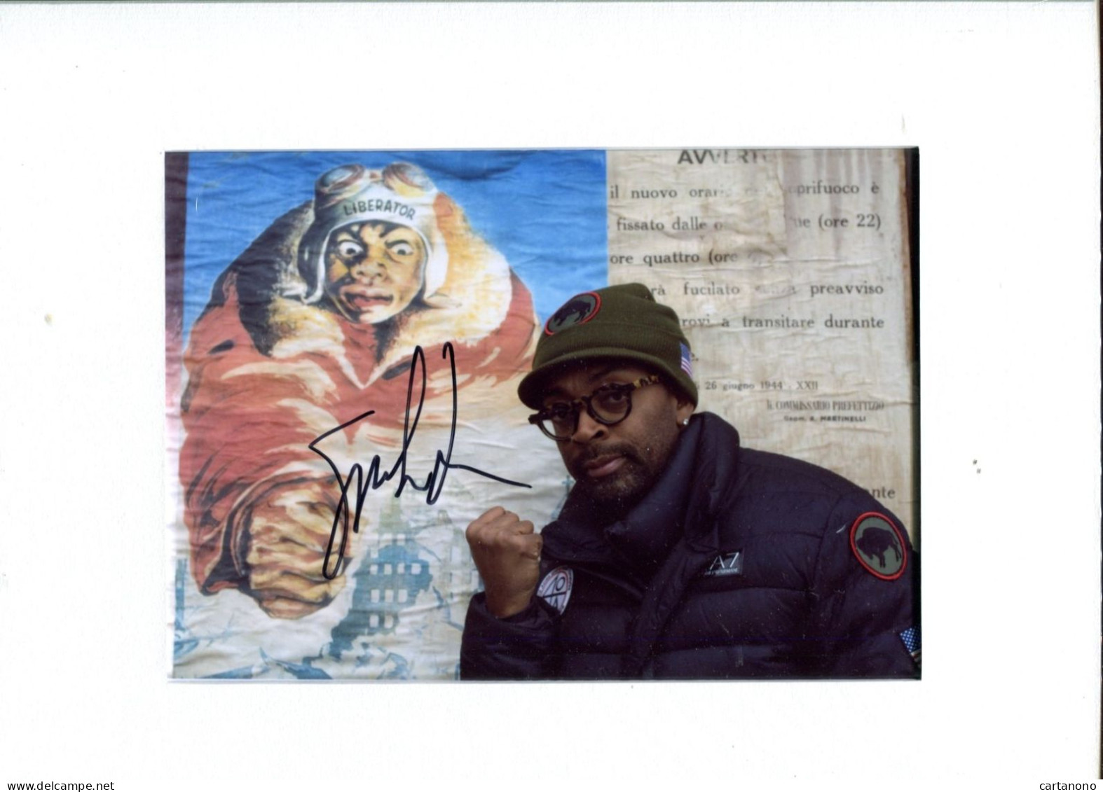 SPIKE LEE (réalisateur) - Signature Autographe Sur Photo - Autogramme