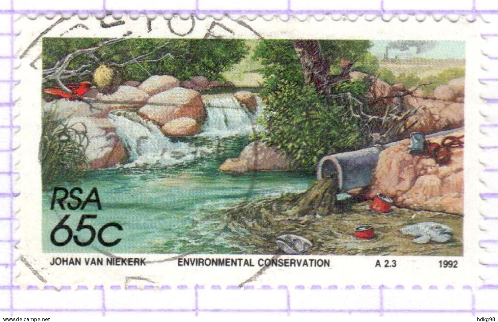 RSA+ Südafrika 1992 Mi 832 Umweltschutz - Used Stamps