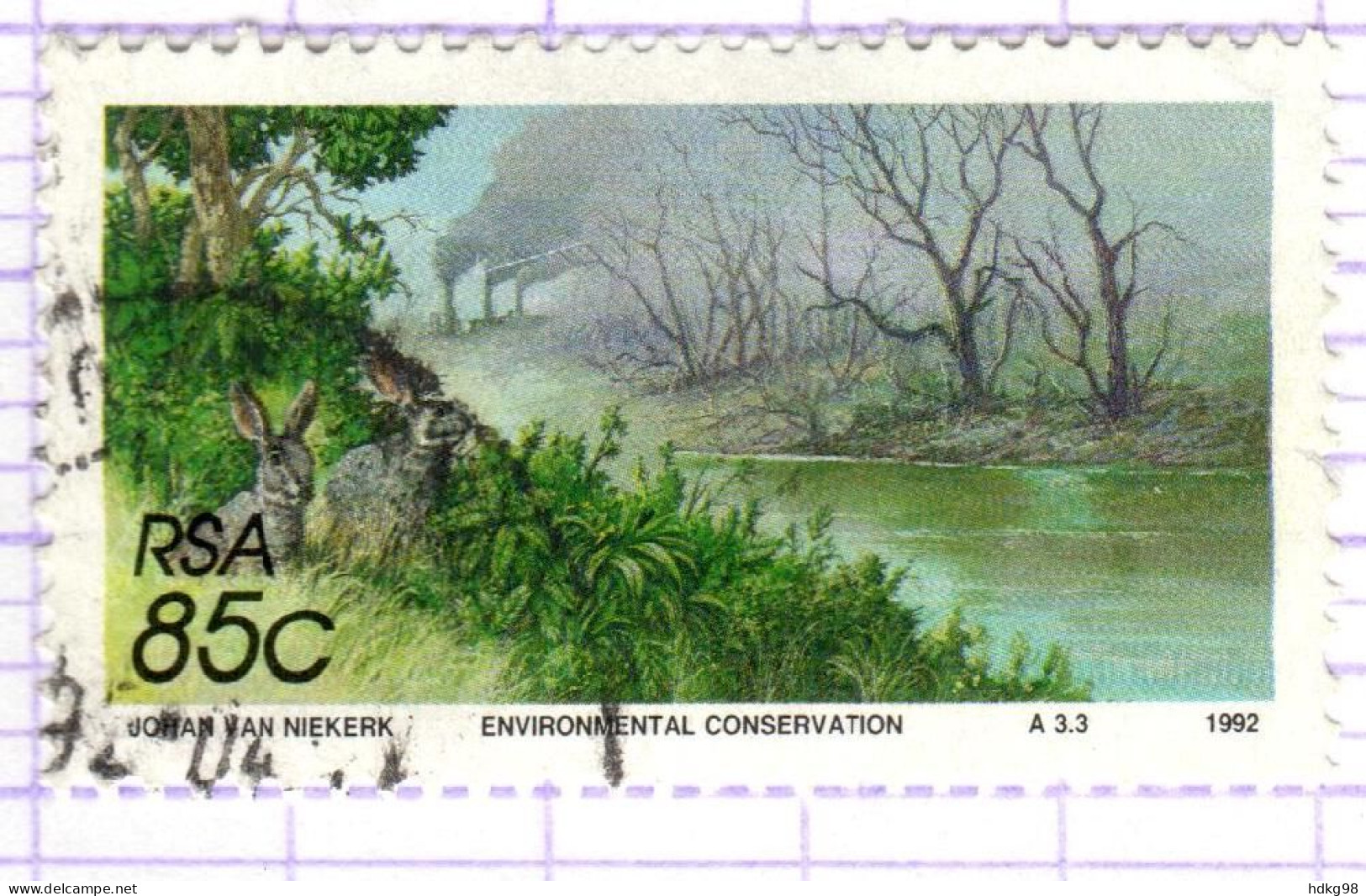 RSA+ Südafrika 1992 Mi 833 Umweltschutz - Used Stamps