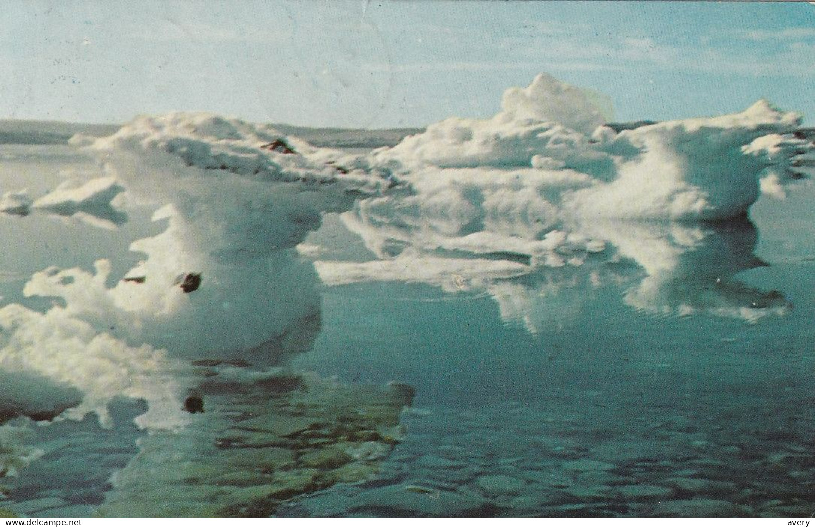 Picturesque Ice Berg In Newfoundland Harbour - Other & Unclassified