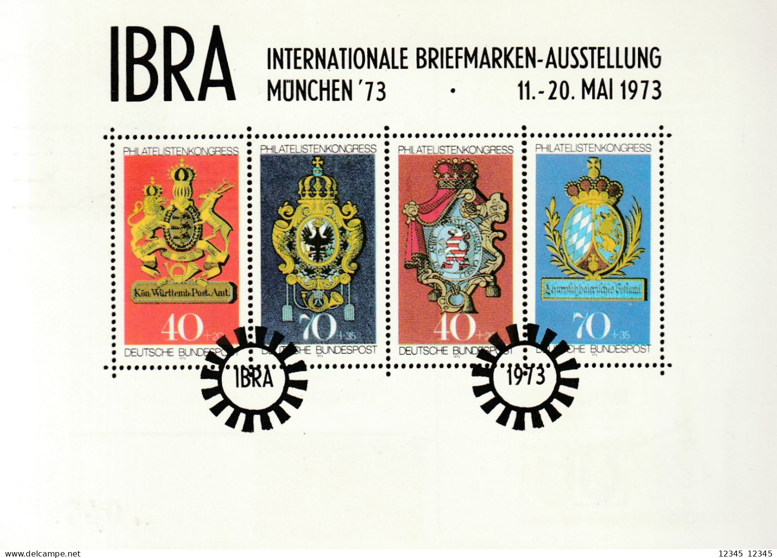 IBRA 1973 - Cartas & Documentos