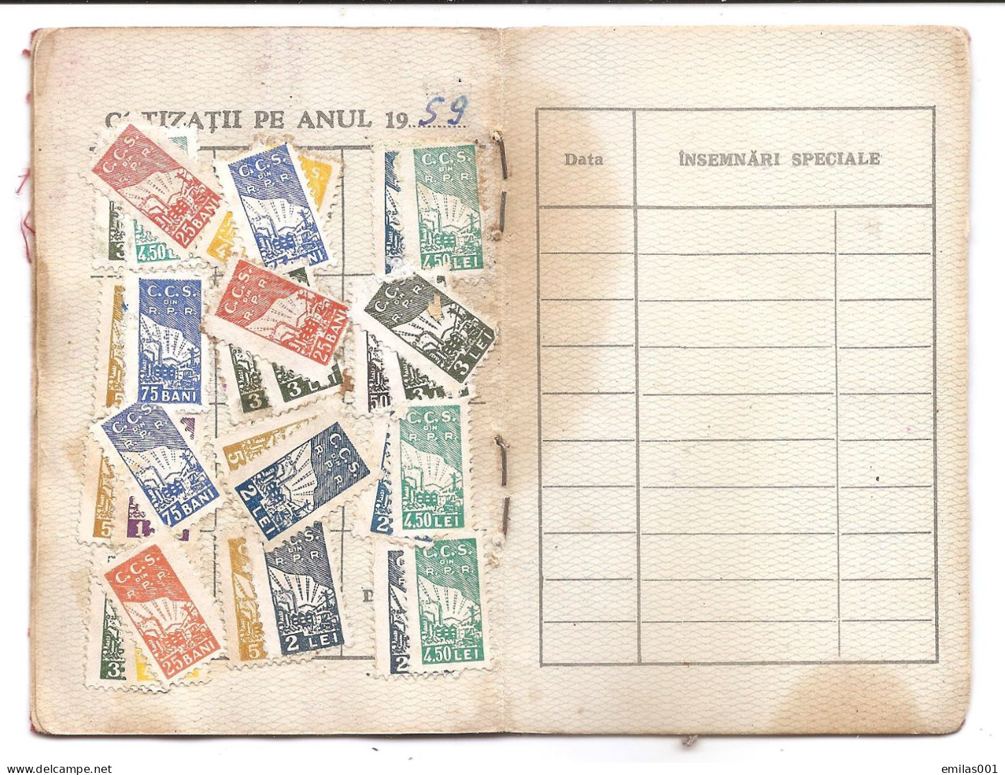 Timres Fiscaux Année 1959 - Revenue Stamps