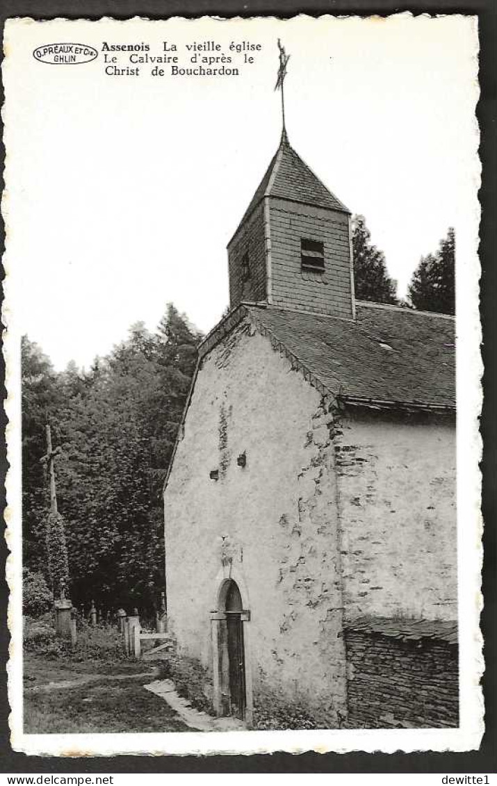 Assenois La Vieille Eglise  Le Calvaire D'après Le Christ De Bouchardon - Léglise