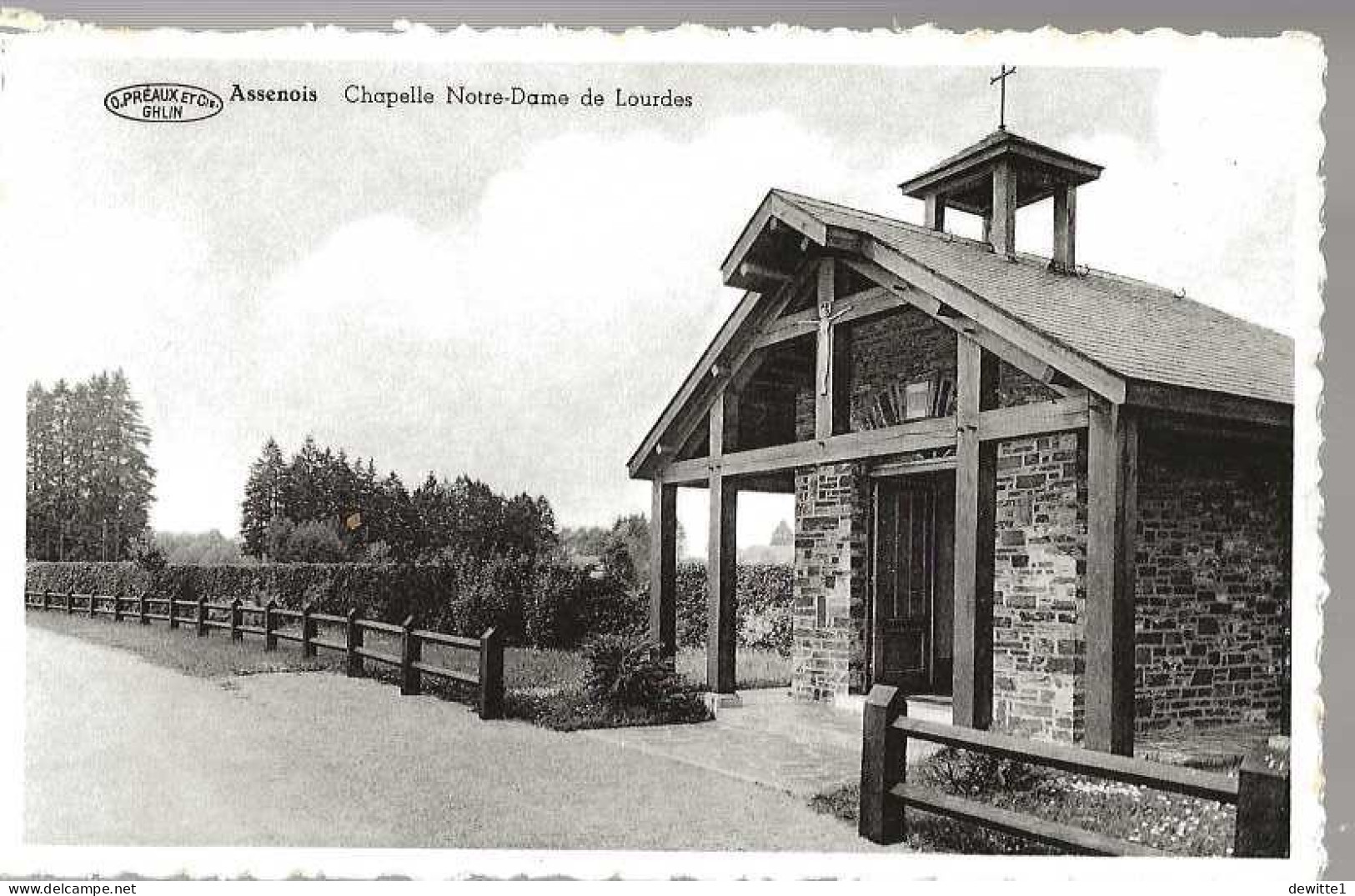 Assenois   Chapelle Notre-dame De. Lourdes - Léglise