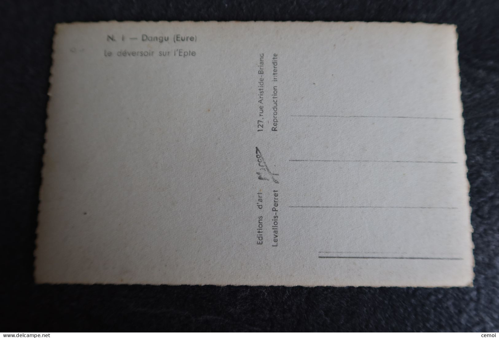 CPSM - DANGU (27) - Le Déversoir De L'Epte - Dangu