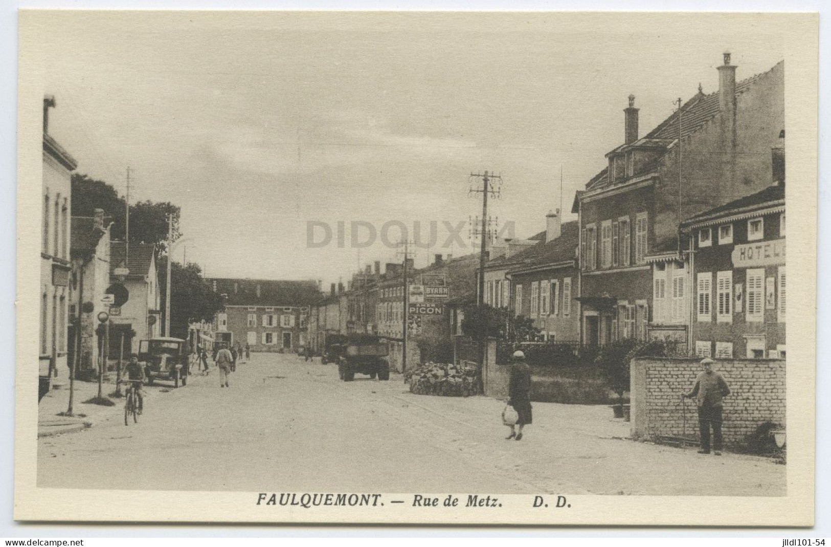 Faulquemont - Rue De Metz - Faulquemont