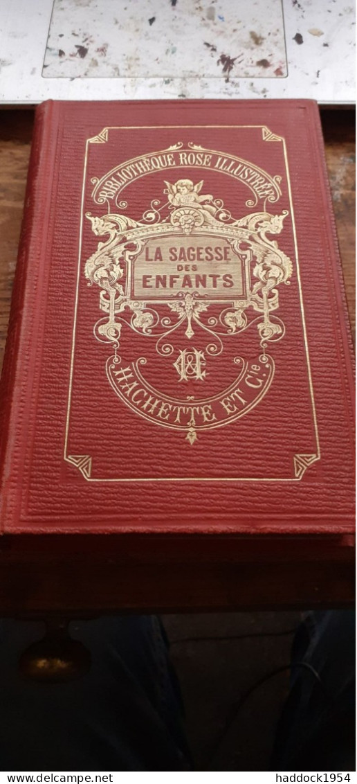 La Sagesse Des Enfants Proverbes GEORGES FATH Hachette 1875 - Bibliothèque Rose