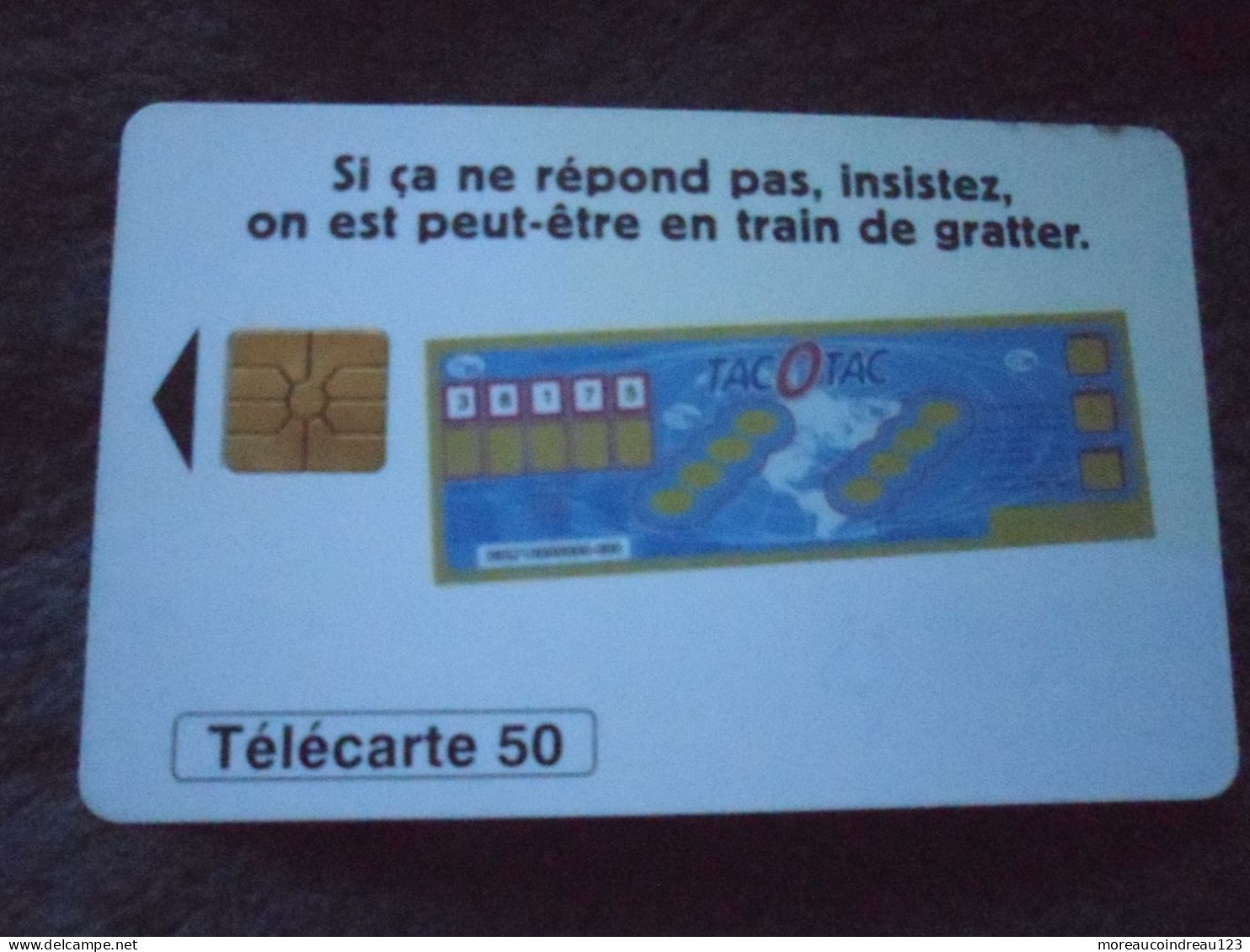 Télécarte Tacotac - Giochi