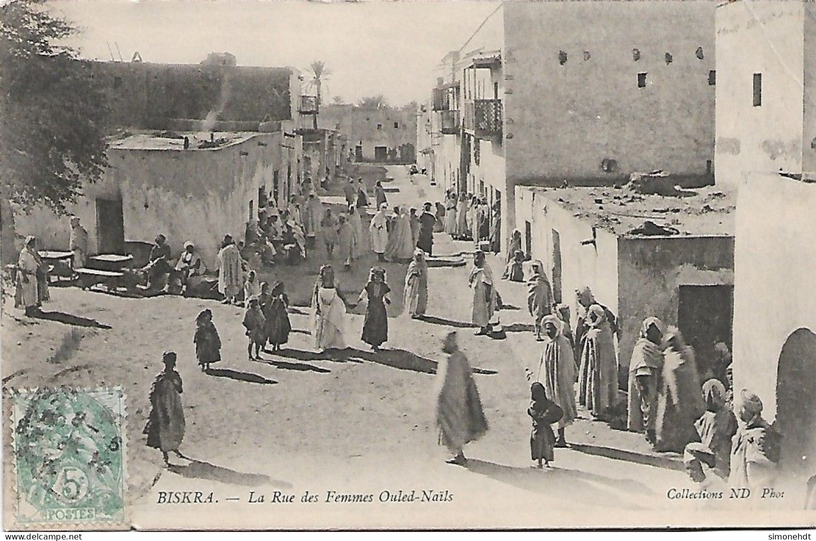 ALGERIE - BISKRA - Rue Des Femmes Ouled Nails - Biskra