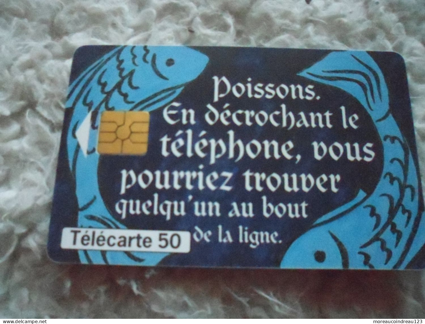 Télécarte Astro Poissons - Jeux