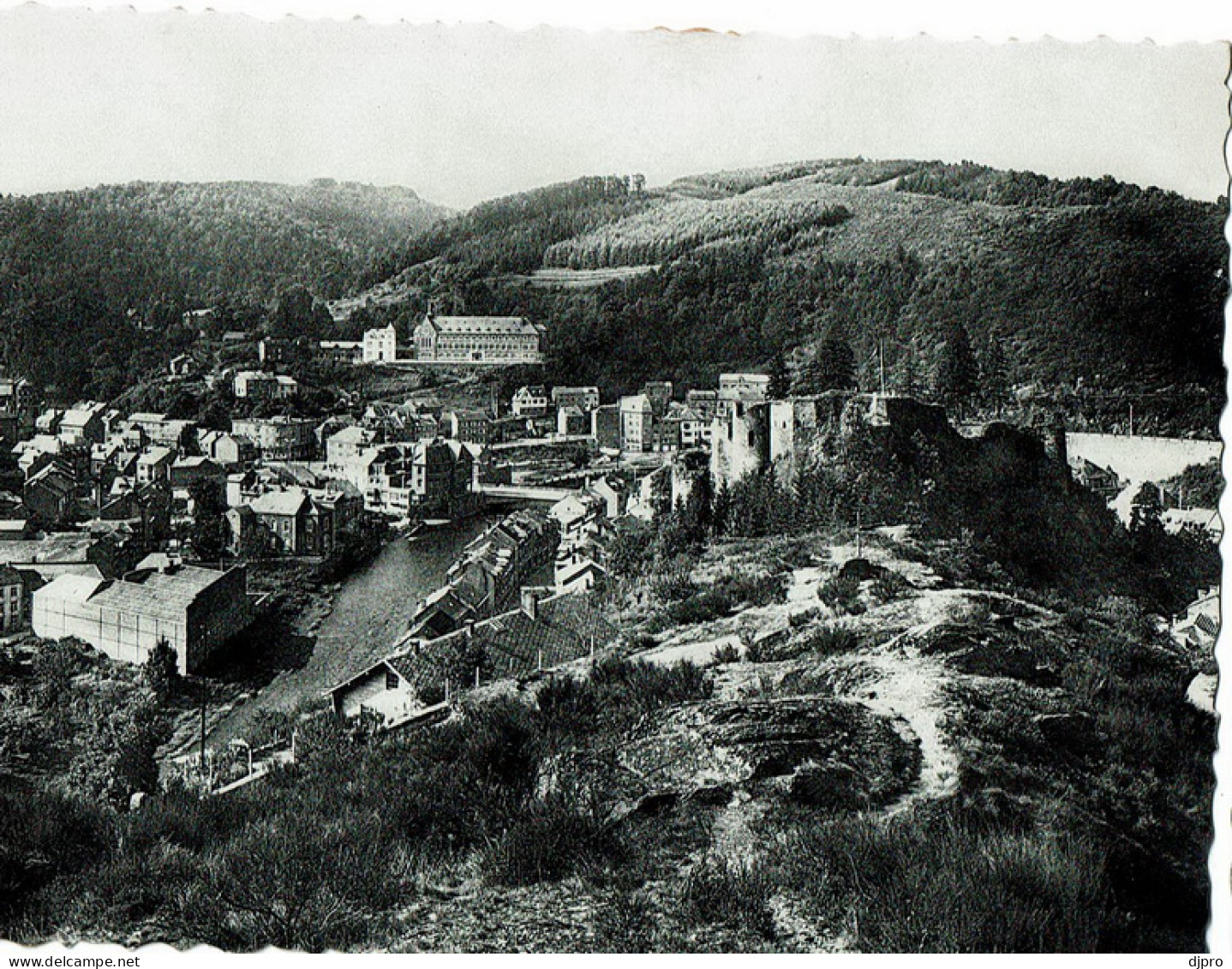 La Roche  En Ardenne  Panorame Vu Du Dester - La-Roche-en-Ardenne