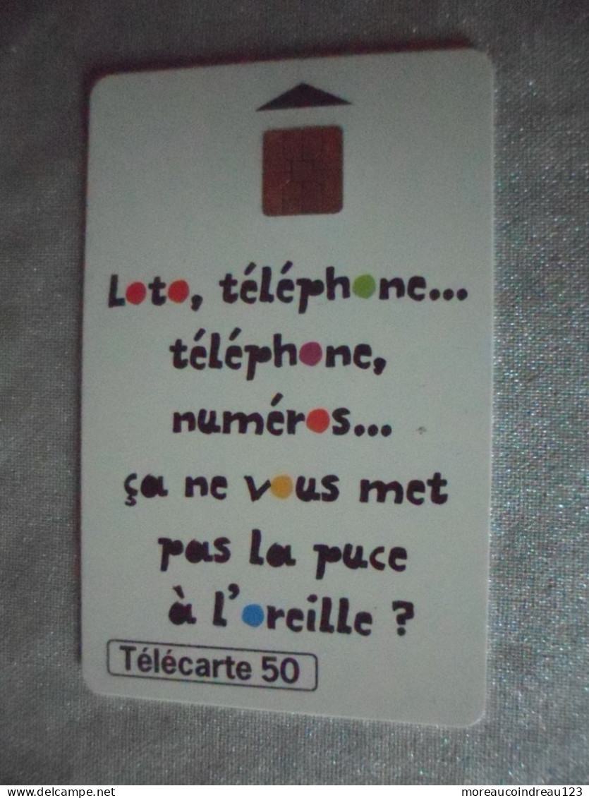 Télécarte Le Nouveau Loto - Spelletjes