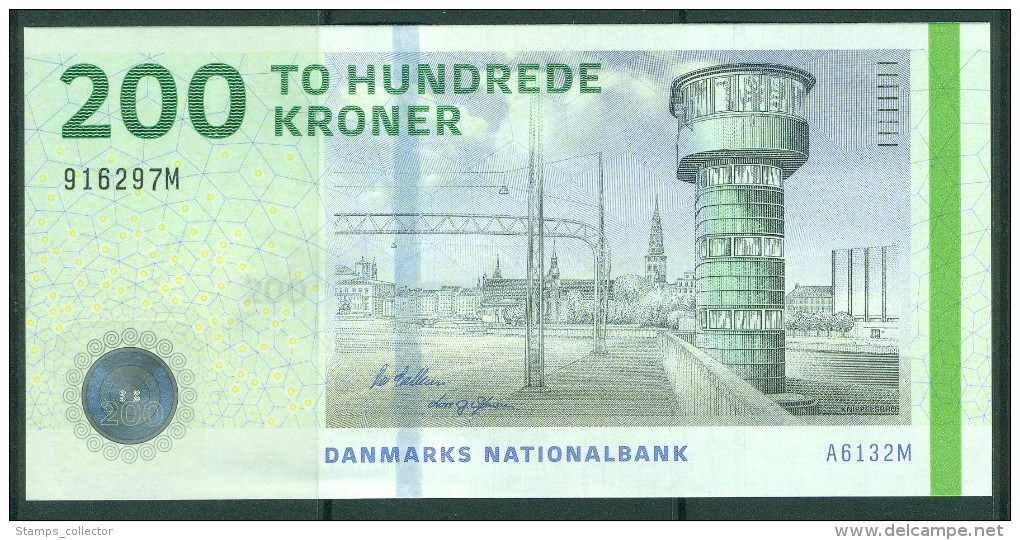 Denmark 200,  200 Kroner. 2013 . UNC. A6132M - Danemark