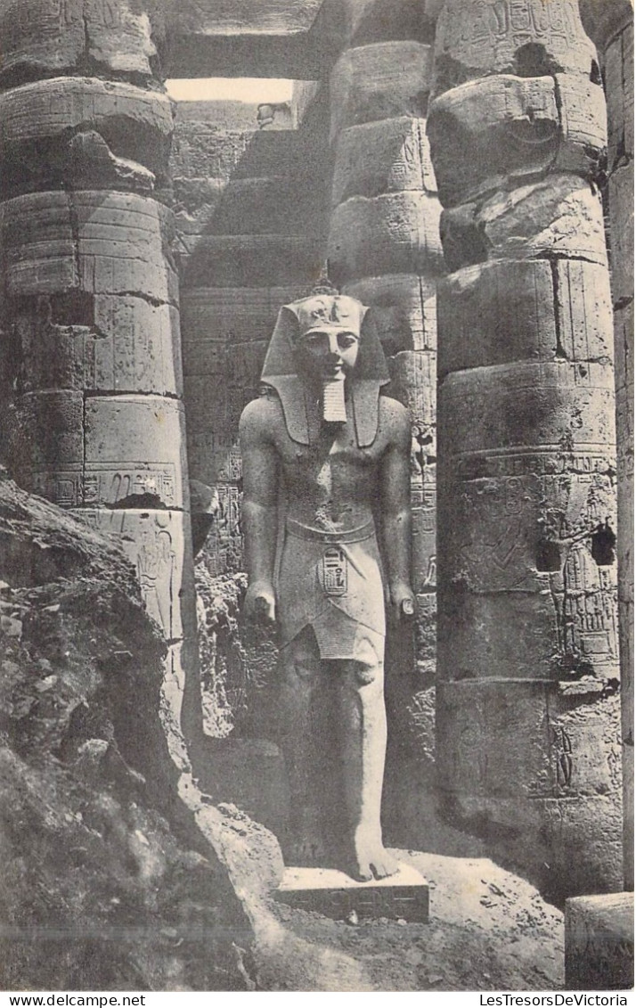 EGYPTE - Louxor - Temple De Luxor - Ramsès II - Carte Postale Ancienne - Louxor