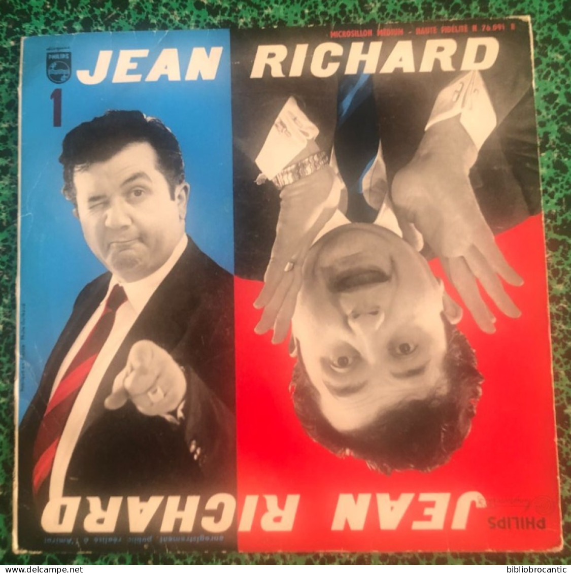 LP 25cm * JEAN RICHARD * Volume 1 < PHILIPS N 76.091 - Comiques, Cabaret