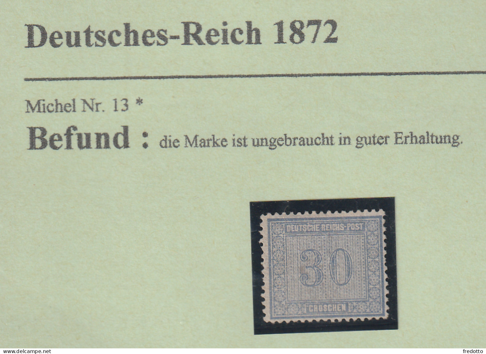 D-Reich - 1920 - Marke Ungebraucht * - Unused Stamps