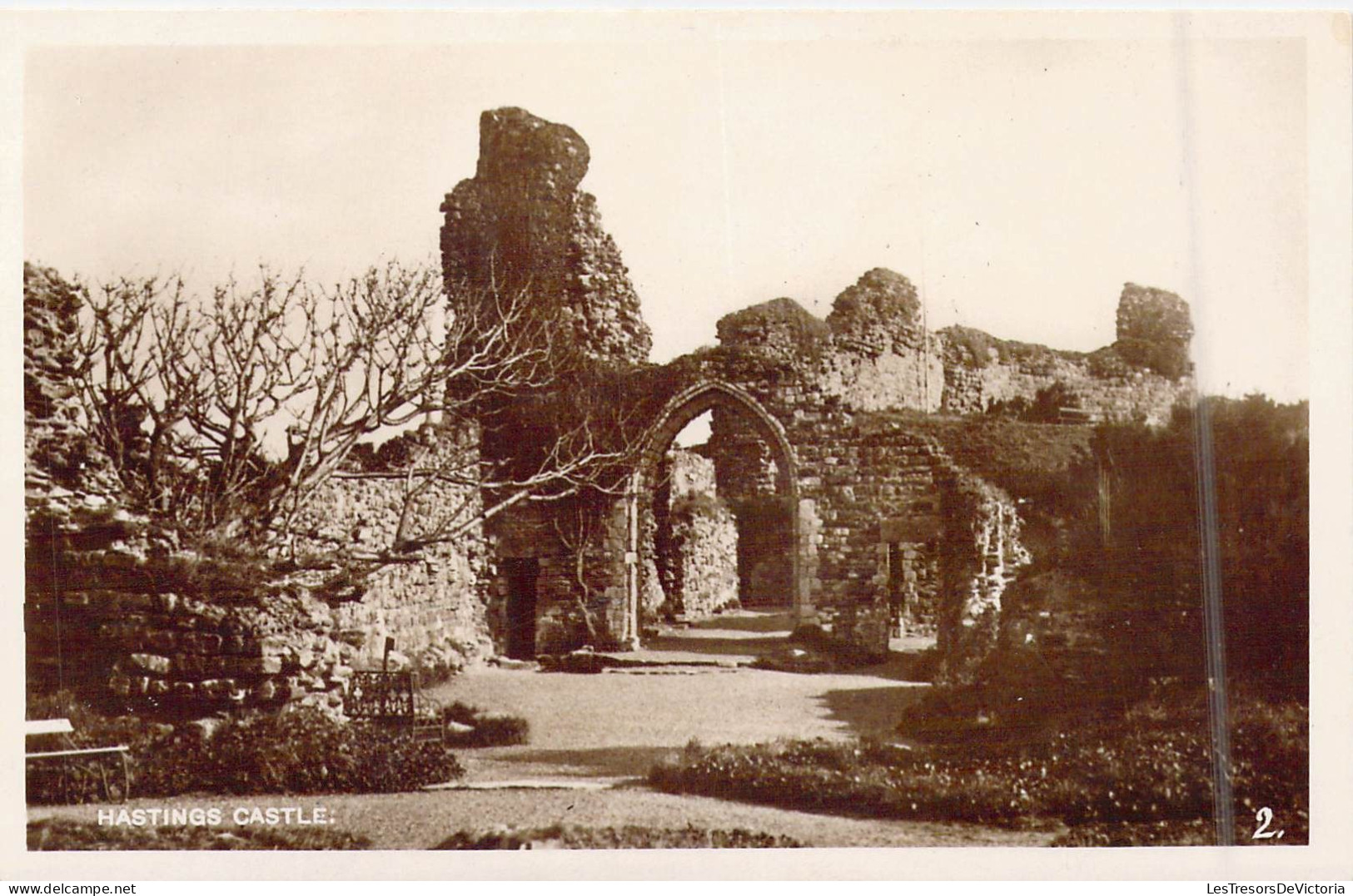 ANGLETERRE - Hastings Castle - Carte Postale Ancienne - Andere & Zonder Classificatie